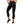 Load image into Gallery viewer, Hura Good Women's Black Leggings Logo White