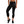 Load image into Gallery viewer, Hura Good Women's Black Leggings Logo White